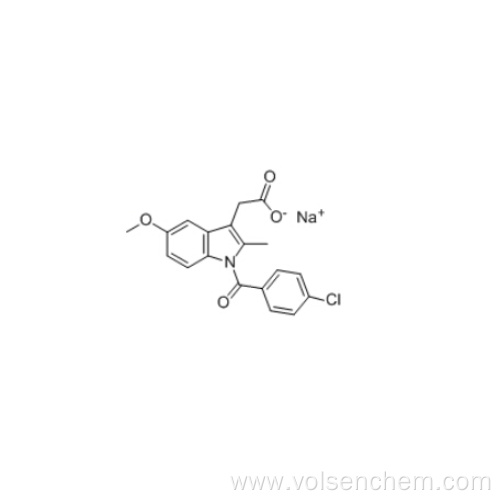 High Quality Low Price Indomethacin Sodium 7681-54-1